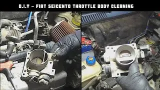 D.I.Y - Fiat Seicento Throttle Body cleaning