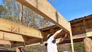 MONSTER RAFTERS! Shed Expansion Part 3