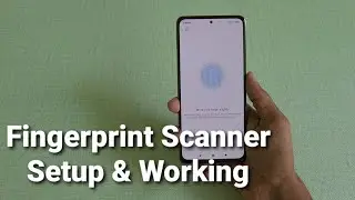 Redmi Note 10 Pro | Note 10 Pro Max Fingerprint Scanner Setup & Working