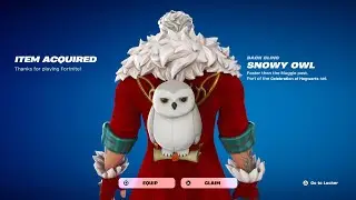 Как получить украшение на спину &laquo;Снежная сова&raquo; БЕСПЛАТНО в Fortnite прямо сейчас! (Бесплатное укр...
