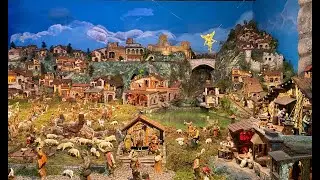 Presepe di Santa Maria di Lourdes. Milano. Italia.