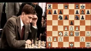 Pawn Structure Strategy: Bobby Fischer vs Pal Benko 1963 US Chess Championship (Austrian Attack)