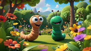 Six Wiggly Worms March in a Line + More Nursery Rhymes & Kids Songs