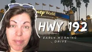 Irlo Bronson Memorial Highway | Hwy 192 | Kissimmee  FL | Early Morning Drive