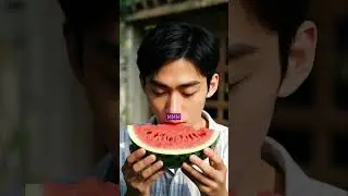No Blender Needed! Frozen Watermelon Wedges on a Stick 🍉