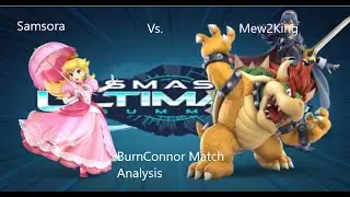 Smash Ultimate Summit Match Analysis: Samsora (Peach) Vs. Mew2King (Bowser, Lucina)