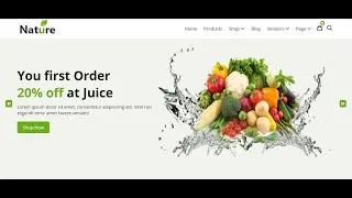 Responsive Ecommerce 🛒 Website using HTML CSS and Javascript  Part 01