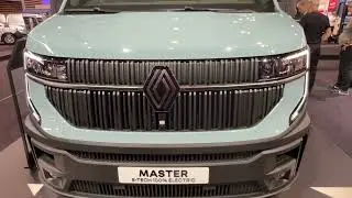 New Renault Master e-Tech 100% electric -(2024) - World Premiere at Solutrance 2023 Lyon