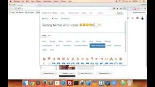 Easily Share Twitter Emojis Using Toolkit For Twitter Chrome Extension
