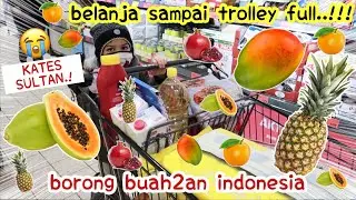 BELI PEPAYA SULTAN.! BELANJA MINGGUAN UNTUK PERSIAPAN LOCKDOWN.!
