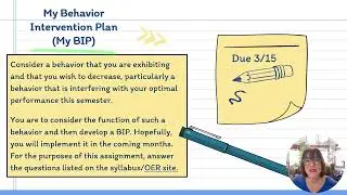 SPCL 7915 Session 1A - Intro to the Course - Video Lecture