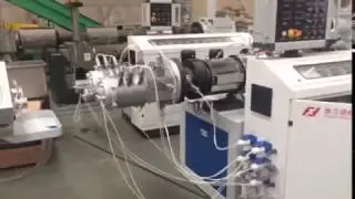 double pvc electrical conduit pipe production line