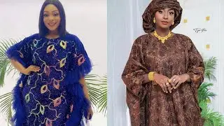 Styles de dentelle &agrave; la mode boubou et Kaftan pour une occasion sp&eacute;ciale