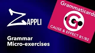 Grammaticards. Zappli tutorial.