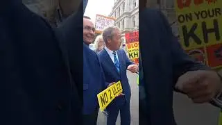 Noel Wilcox and Nigel Farage..ULEZ court case win