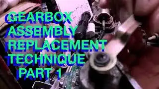Electric Fan Gear Box Assembly part 1 Free Tutorial lesson Electrical/Electronics Technology