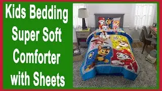Franco Kids Bedding Super Soft Comforter with Sheets and Plush Cuddle Pillow Set, 5 Piece Twin Size
