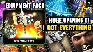 MK Mobile. Huge Equipment Pack Opening. I Got Wrath Hammer and All Equipment. MK Mobile