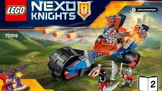 Lego Nexo Knights 70319 Macy&acute;s Thunder Mace Book 2 Instructions DIY NexoKnights