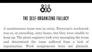 EFT Project Management EP19: The Self-Organizing Fallacy