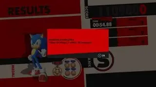 SONIC FORCES Clear EX Stage 7 in under 55 seconds
