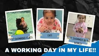 Toddler&rsquo;s First Swimming Class 🇨🇦 | A Simple Day with My Toddler | Indian working Mom In Canada Vlog