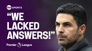 Mikel Arteta reacts after Arsenal's title hopes dented against Newcastle at St. James' Park