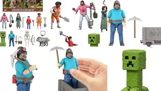 New Minecraft Movie action figures revealed preorder info by Mattel