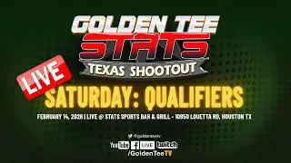 Golden Tee⛳ 🎥- 2026 STATS Texas Shootout Tournament 🎇QUALIFICATION DAY #itsgoldentee