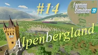 LS22 Alpenbergland #14 Erste Ernte mit Weitspannsystem auf eigenem Feld #ls22 #letsplay