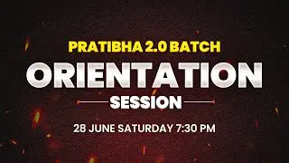 Pratibha 2.0 का आगाज़! | Orientation Session | Class 12th | Bihar Board 2026