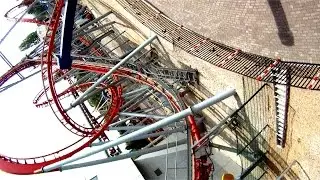 Air Race front seat on-ride HD POV Drayton Manor Park