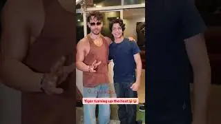 Tiger Shroff spotted at a dubbing studio in Juhu😍#thefilmycharcha #bollywood #tigershroff