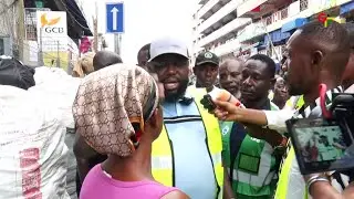 Happening Now : AMA Begins Major Decongestion Exercise to Clear Streets and Walkways #breakingnews