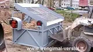 Topsoil Screener. Vibrating screen. Sifter - DIY (Do It Yourself) - Homemade from drawings
