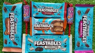 Satisfying ASMR Opening Feastables Chocolate 🍫 | MrBeast Candy Unboxing | Satisfying ASMR Sounds