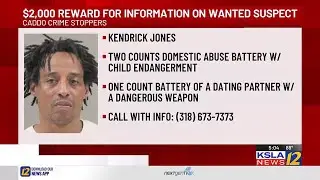 Caddo Crime Stoppers offering $2,000 reward for man accused of hitting woman with brass knuckles