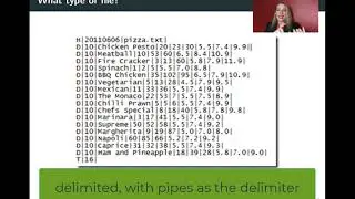 2.1: Flat files