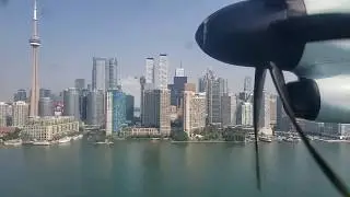 Flying into Toronto's Island airport