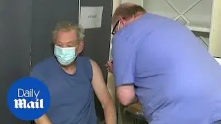 Gandalf gets vaccinated! Sir Ian McKellen has Covid jab and 'feels euphoric' afterwards