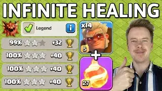 Buffed MASS DRUID Actually WORKS?! Live FIREBALL Attacks Clash of Clans TH18