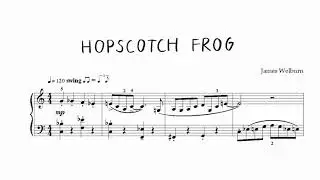 Hopscotch Frog / James Welburn / Sheet music video
