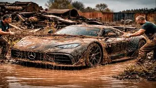 Asmr Car Restoration! Full Restoration of a Mercedes AMG ONE from Total Disrepair to Looking New
