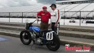 Butch Baer & Buzz Kanter 1937 Indian Motorcycle Racer
