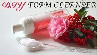 DIY Foam Facial Cleanser (Homemade Face Wash!)