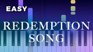 Bob Marley - Redemption Song - EASY Piano TUTORIAL by Piano Fun Play