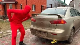 13+ Red Man In Winter found BROKEN Lancer 10