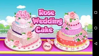 How To Play Rose Wedding Cake Game - Simple & Easy Cooking Games