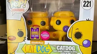 CatDog Funko pop Flocked Edition unboxing & Review