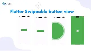 Flutter Swipeable button view animation | Scale animation with Navigation in Flutter | Animations